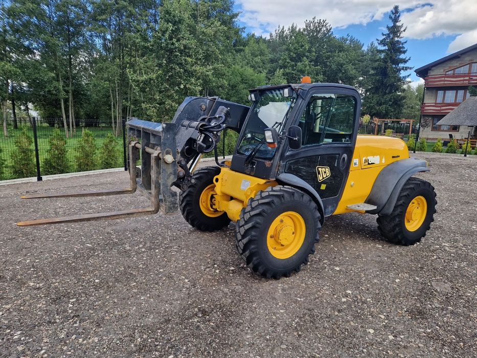JCB 527-55  NISKA WĄSKA 2M Widły do palet Ładowarka Teleskopowa Sprowadzona