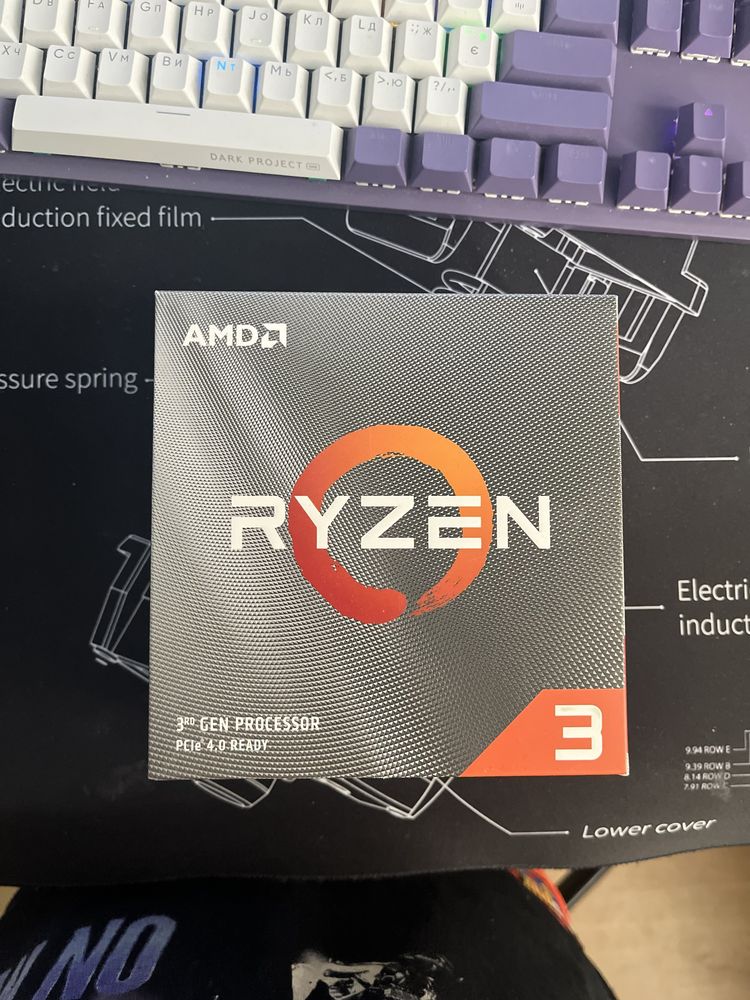 AMD Ryzen 3 3100 BOX куллер [4ядра,8потоков]