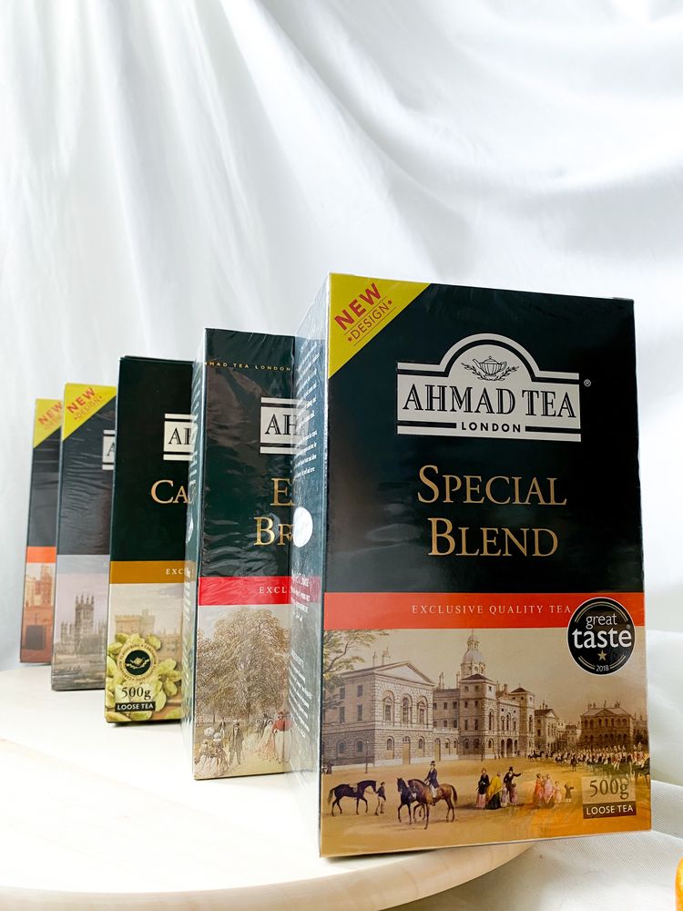 600 грам Чорний чай з бергамотом AHMAD Earl Grey