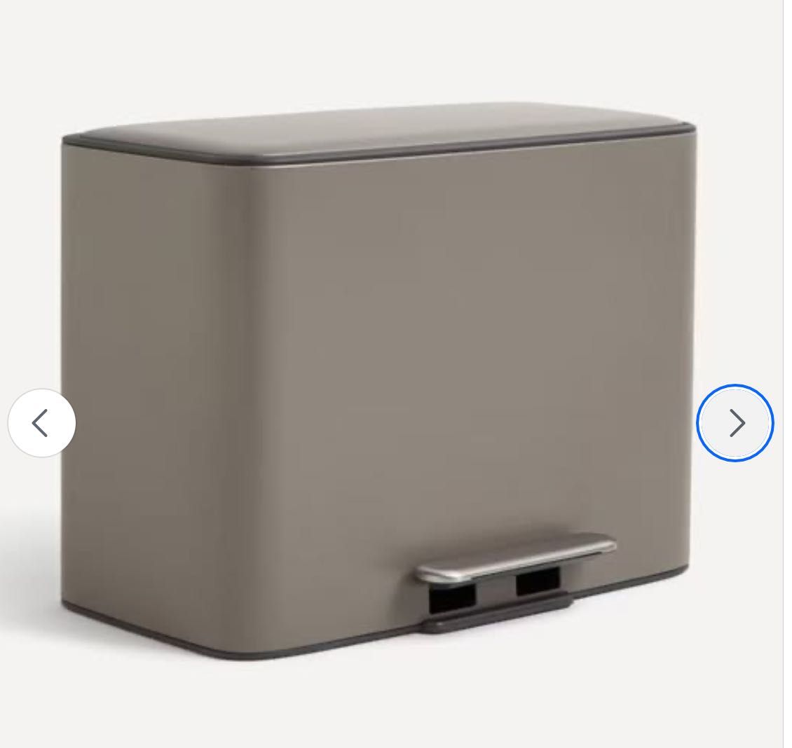 Caixote reciclagem com pedal 3x11,5 L - El Corte Inglês