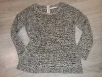Śliczny sweterek damski z zamkiem rozmiar M/L
