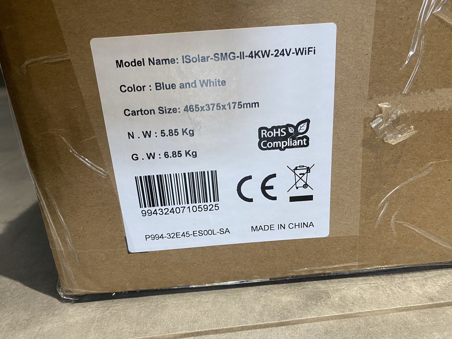 Гібридний інвертор Easun Power 4кВт wifi