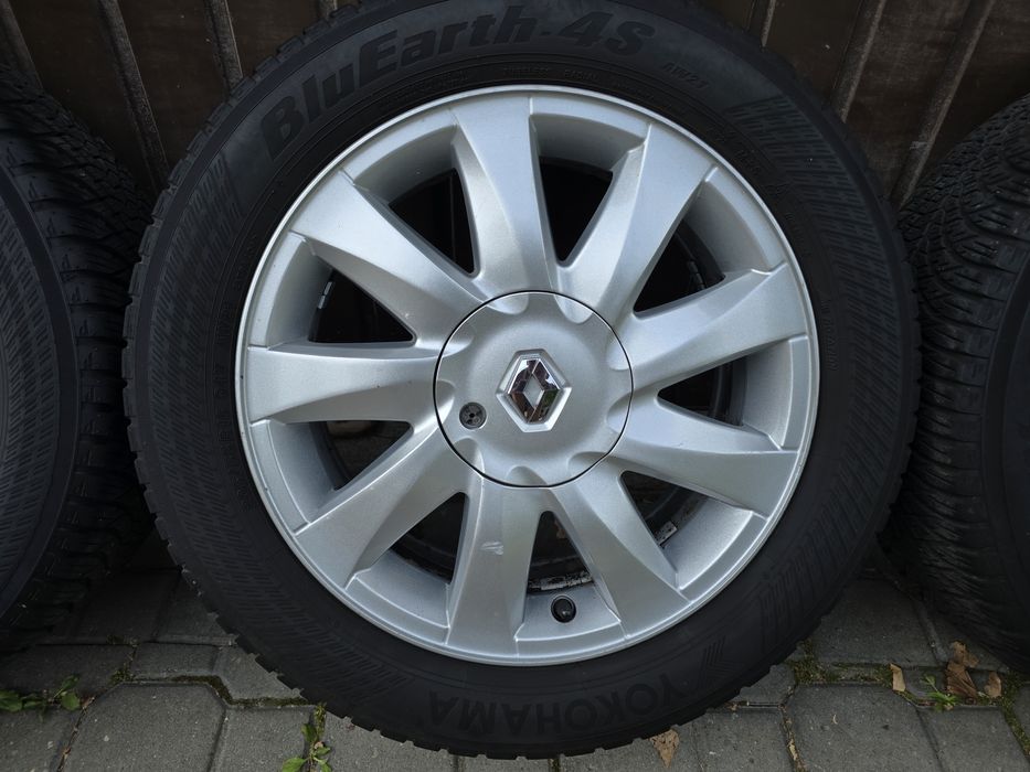 Felgi z oponami 205/55R16 Renault Megane 4x100 Scenic Kangoo Clio
