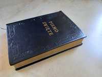 Pismo Święte Biblia Tysiąclecia III wydanie 1980r-  skóra - OPIS!