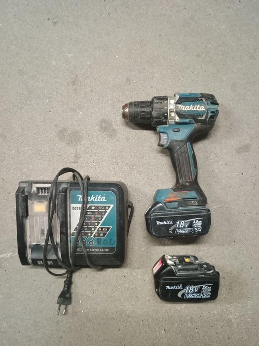 Wkrętarka Makita DDF 484 komplet 18 V li-ion