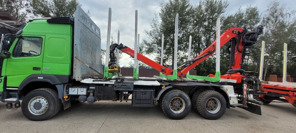 Volvo FMX 540 6x6 do drewna  EPSILON M170Z