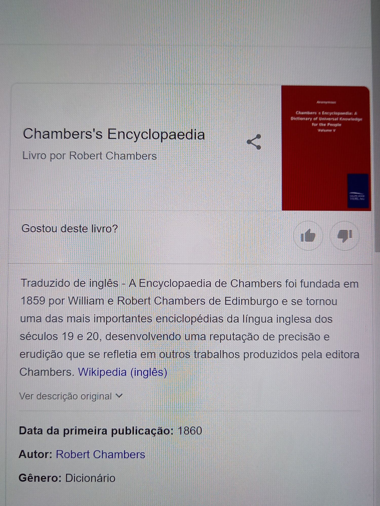 Chambers's Encyclopaedia 15 volumes