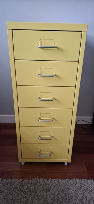 Szafka Ikea Helmer zółta