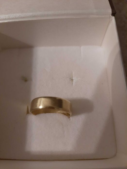 Zlota obraczka damska 14k 14 k 585 gruba 3g 3 gr