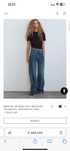 Джинсы Zara, 34 размер, синие