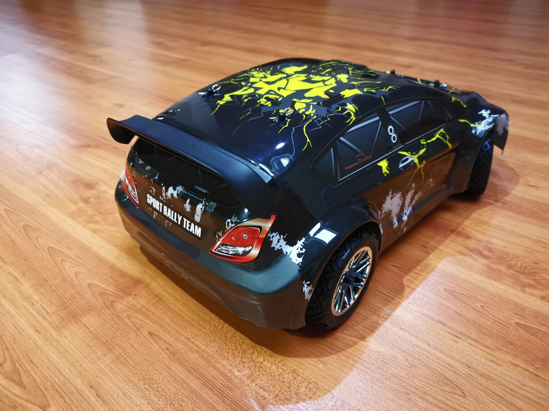 Carro RC Brushless HSP SPORT RALLY RACING KUTIGER LIPO 100Km/h 1:10