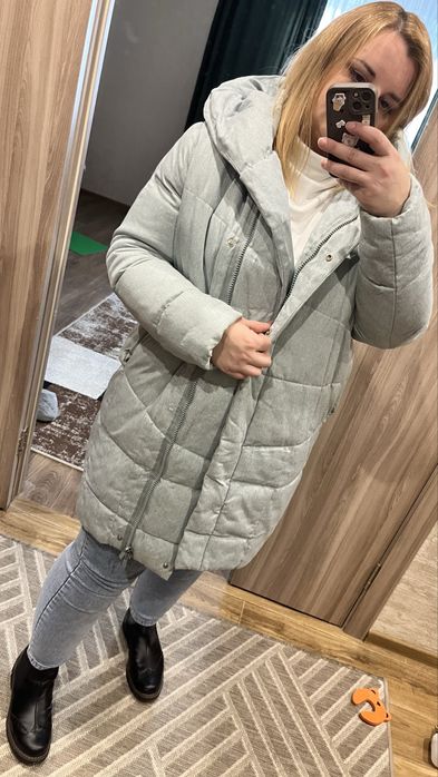 Куртка пальто пуховик зимове 52р
