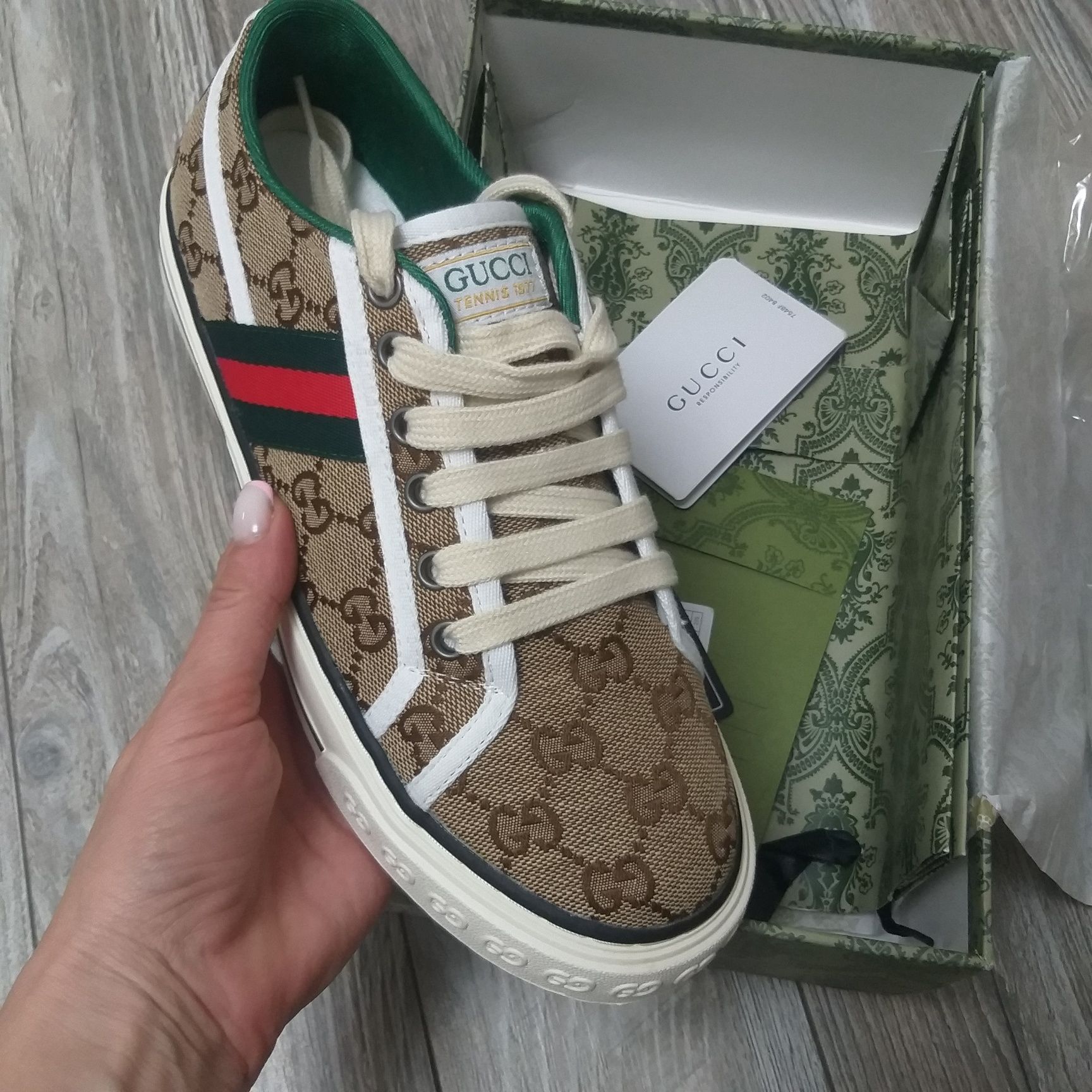 Модні Кеди   Gucci Tennis