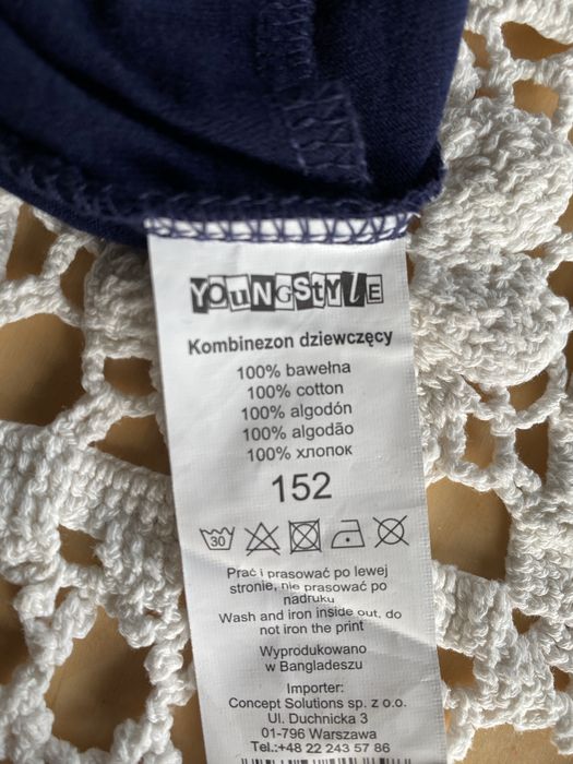 Letni bawelniany krotki kombinezon 152
