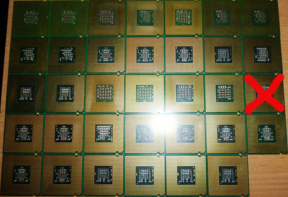 Лот б/у процессоров для компьютерной техники (цена за все вместе)