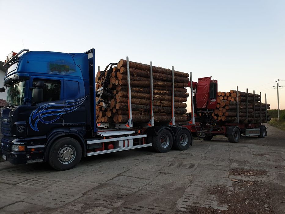 Scania R730 do drewna lasu Loglift 96