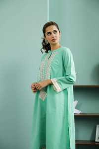 Nowa zielona tunika indyjska S 36 kameez kurta kurti boho bohemian