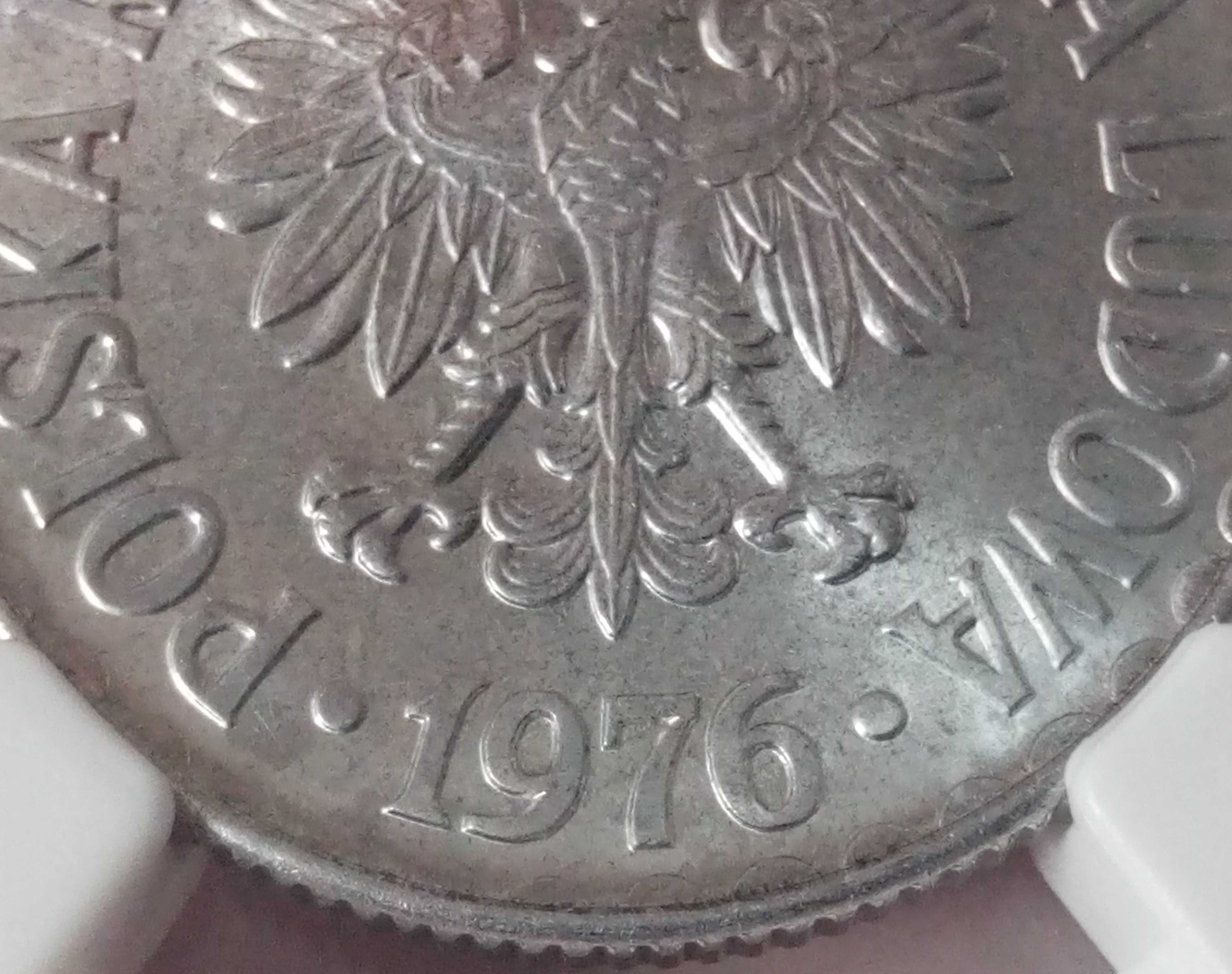 1 złoty 1976 b.z. NGC MS66