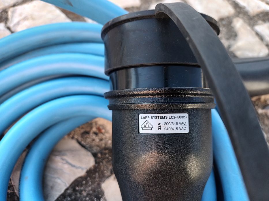 Cabo para carros eléctricos