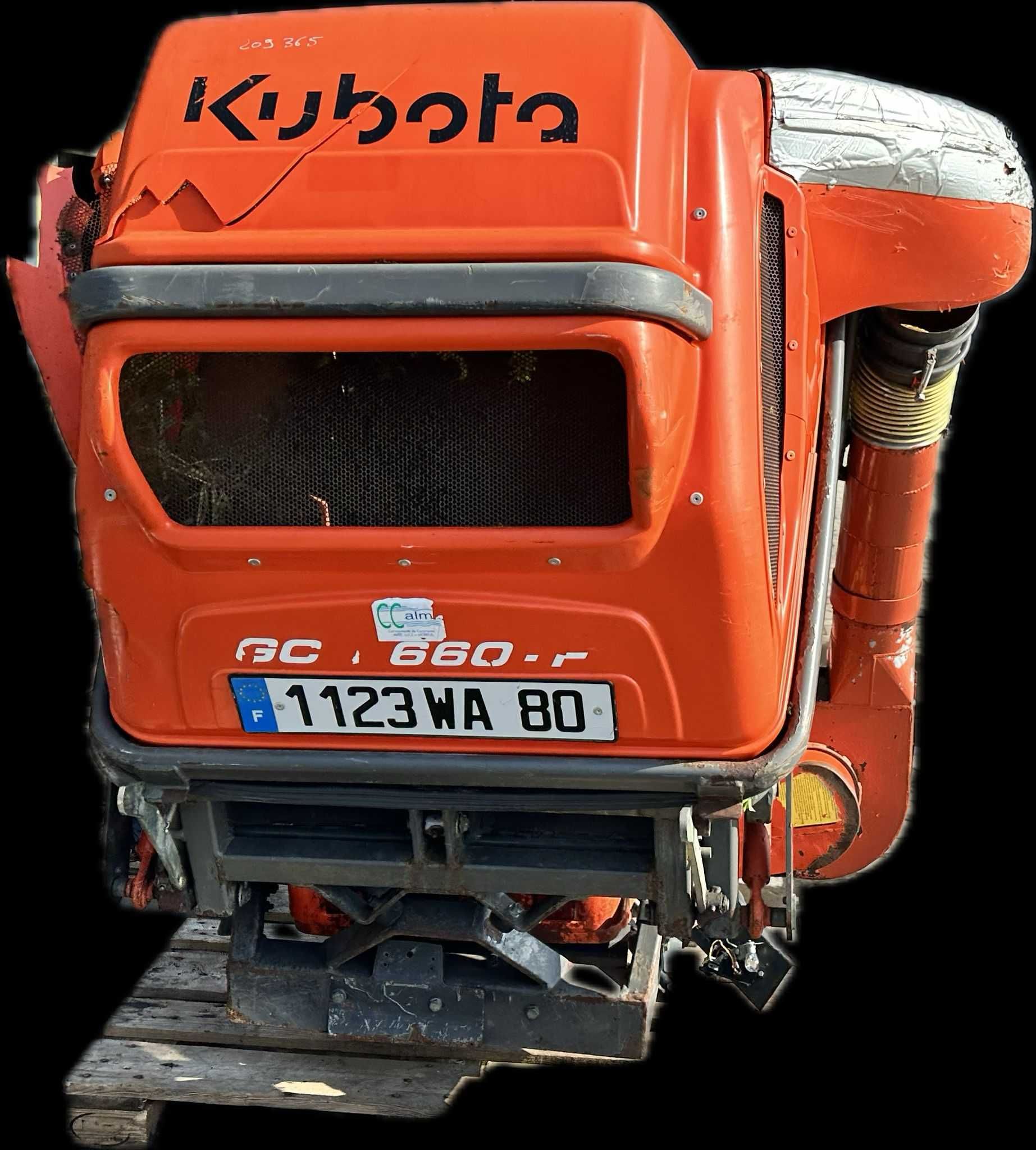 kubota gcd 660 kosiarka