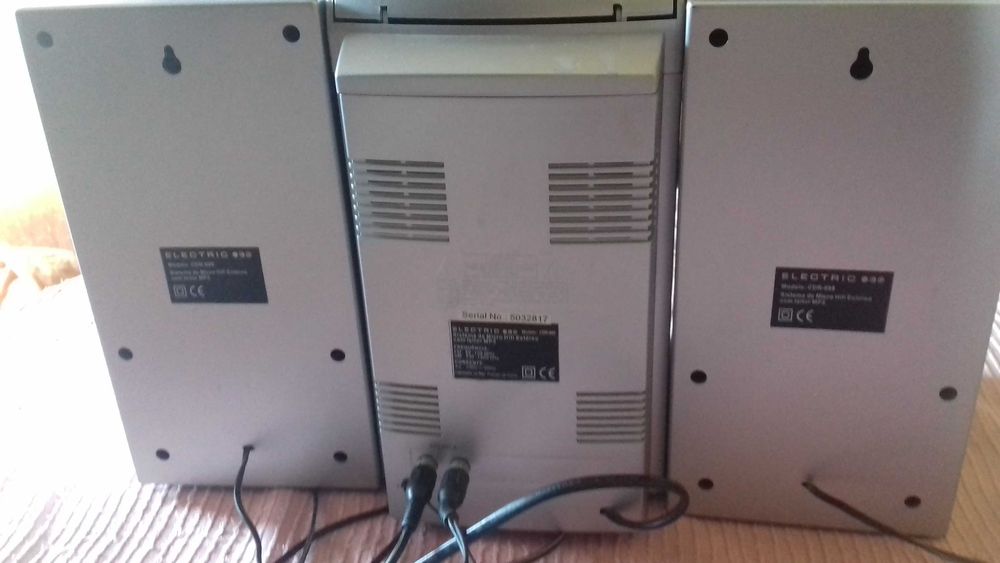 vendo aparelhagem electric a funcionar