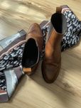 Skórzane sztyblety Massimo Dutti