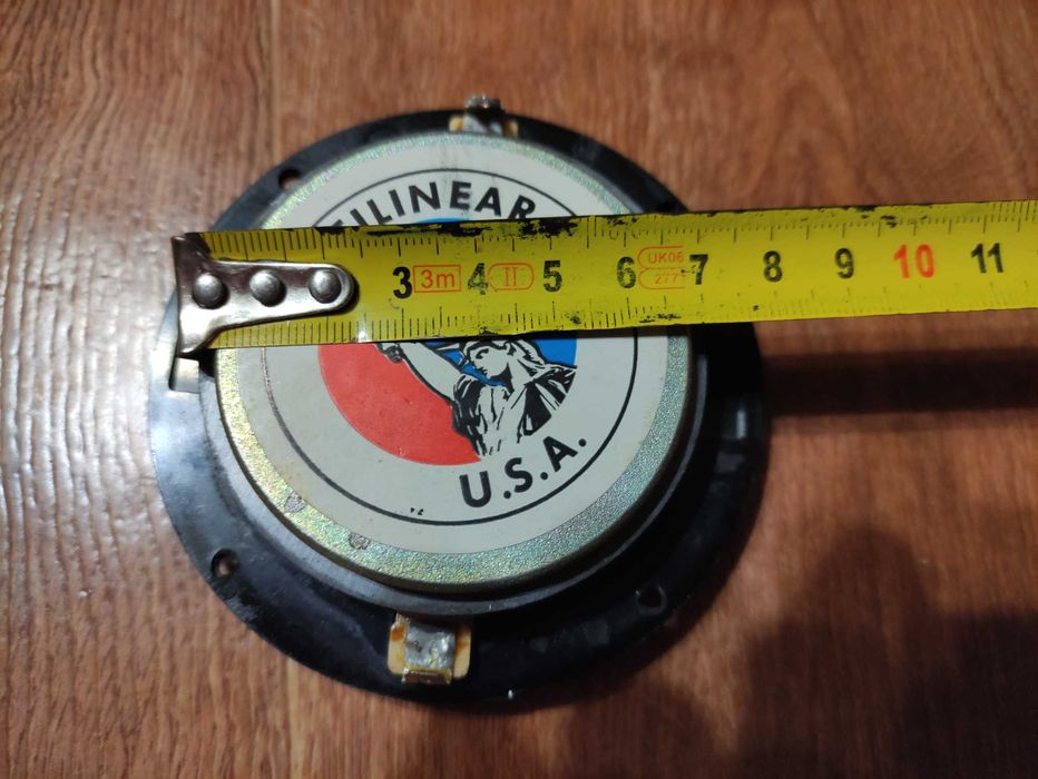 Акустика динамики твитер ВЧ Rectilinear U.S.A. 8 Om.