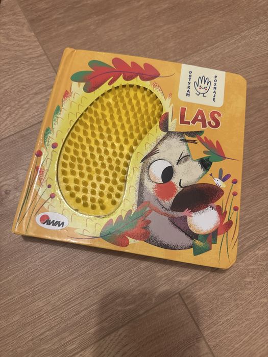 Książeczka sensoryczna Dotykam Poznaję, Las
