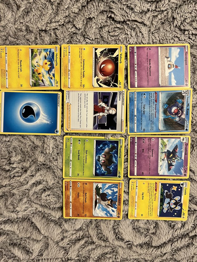 Karty Pokemon TCG (42szt.) GX VMax