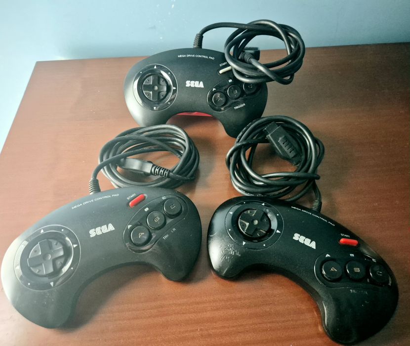 3 comandos Sega Mega Drive