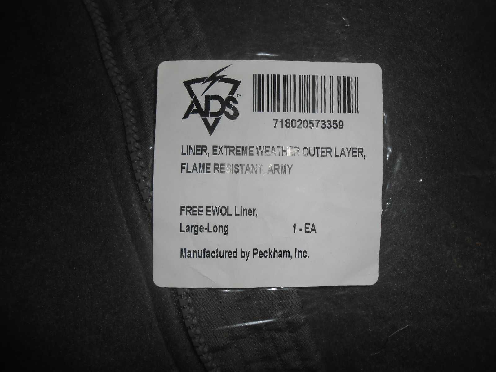 Флісова куртка/підстьога Level 3 FR EWOL Liner