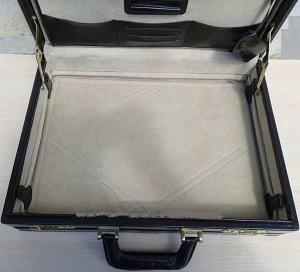 Новый дипломат Franzen натуральная кожа, увеличивается в размере