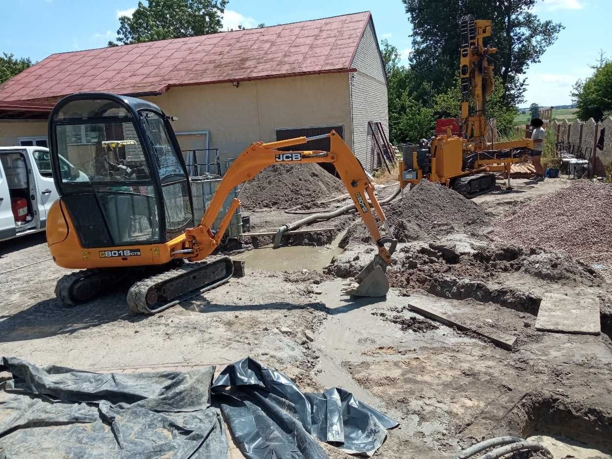 odwierty pod pompy ciepła, wiercenie, pompy ciepła gruntowe
