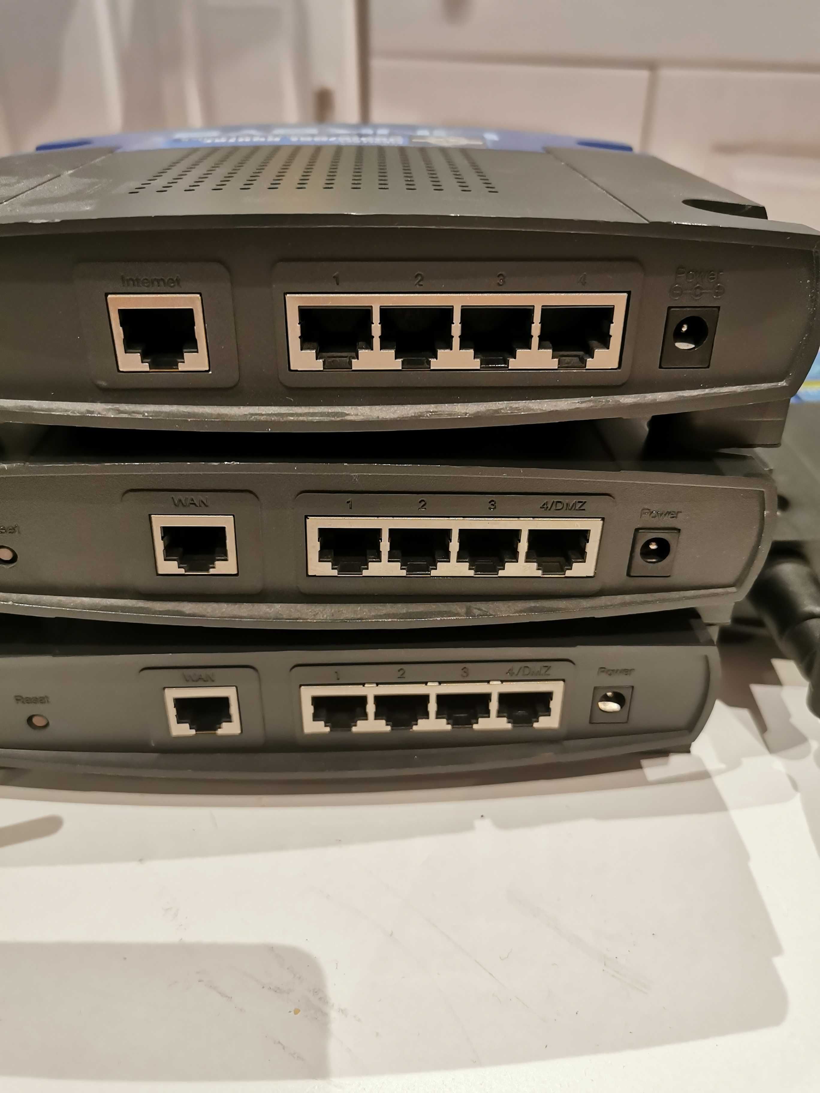 routery Linksys 5 sztuk