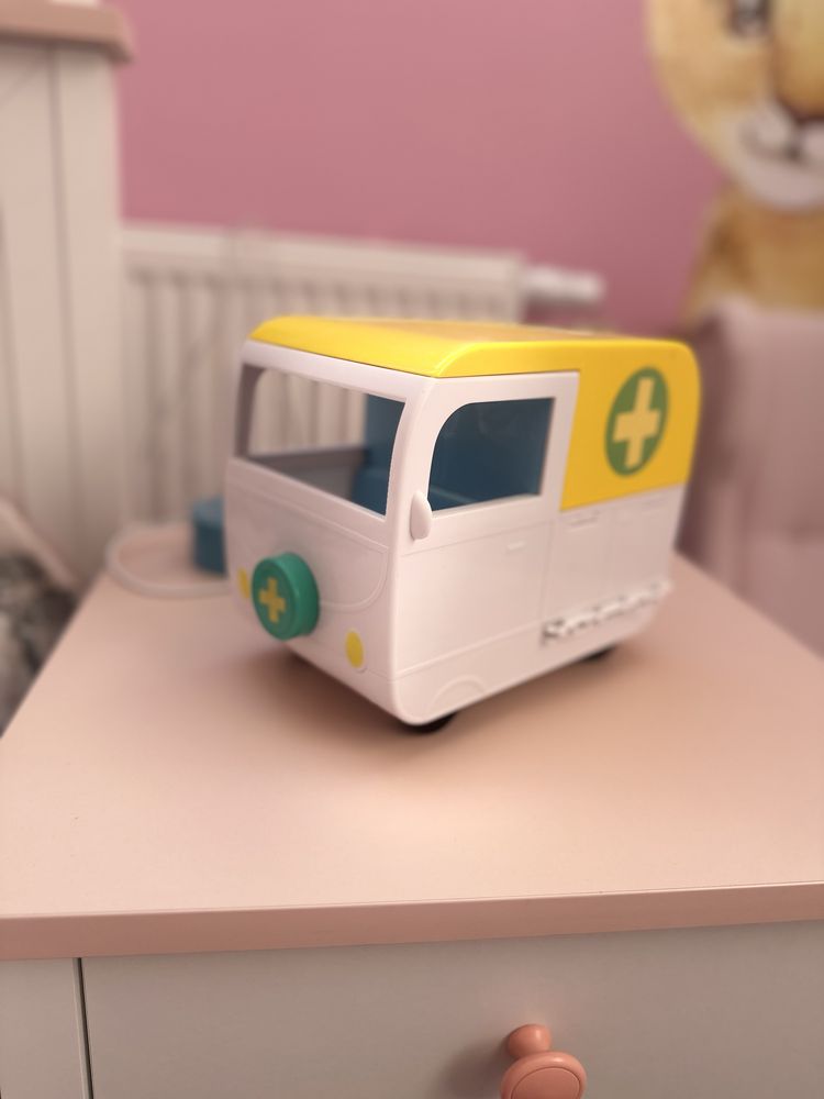 Ambulans swinka peppa i wozek