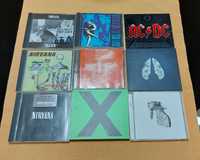 CD's vários: Nirvana, Guns N' Roses, AC/DC, aed Sheeran, Cold Play