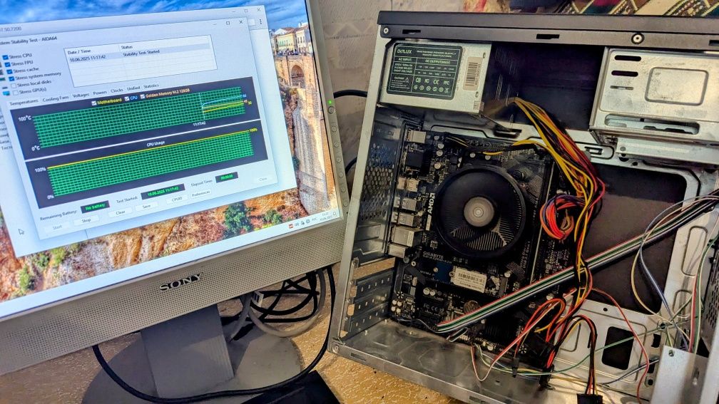 Системный блок Ryzen 3 3200G DDR4 SSD M.2