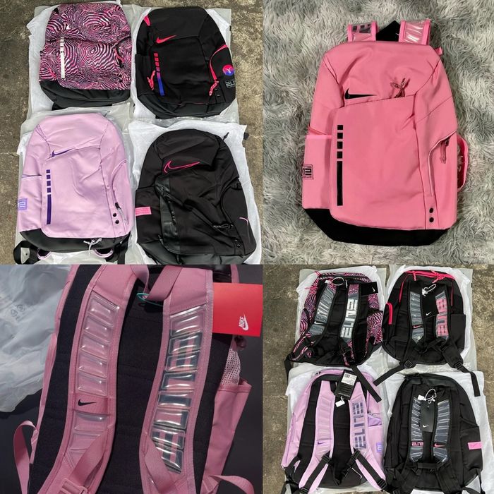 Рюкзак рожевий Nike elite hoops спортивний баскетбольний