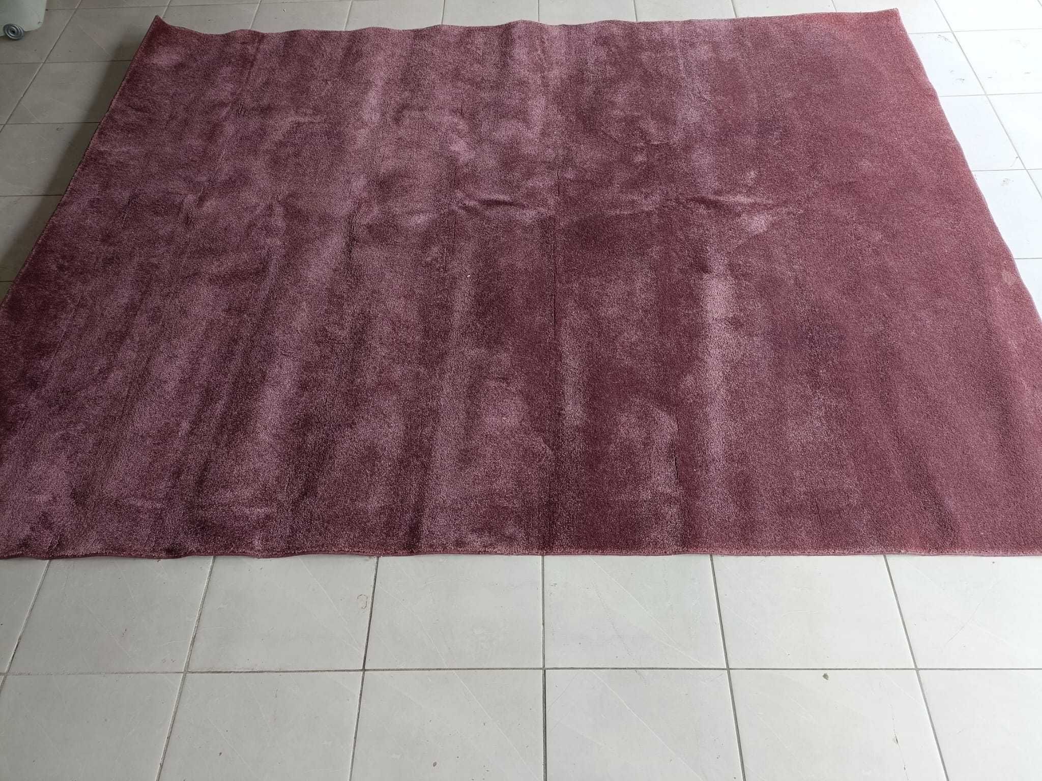 Tapete roxo 1.9x2.5m