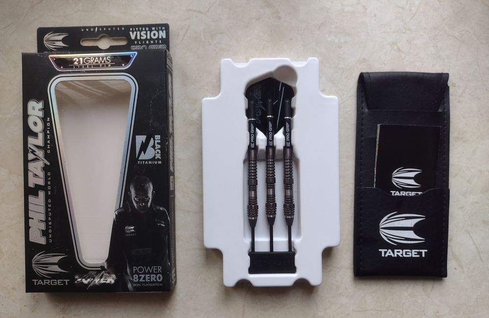 Lotki Phil Taylor Power 8ZERO 4 Black Titanium