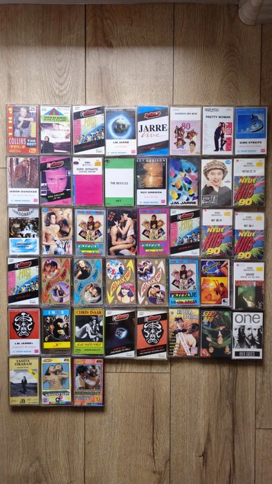 Kasety audio.  Dance, Pop.