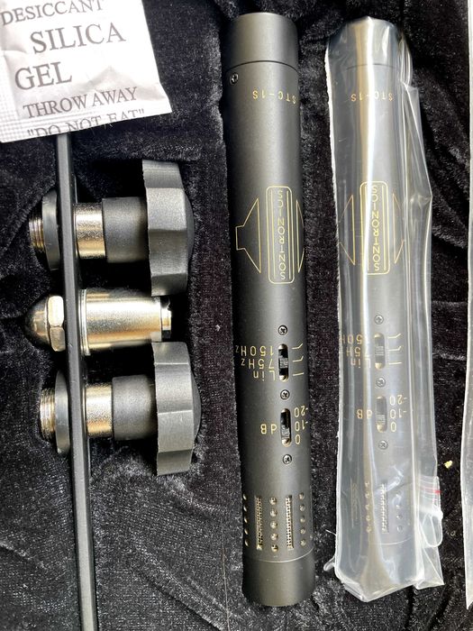 Mikrofony Sontronics STC-1 Microphone black -Para stereo Nowe