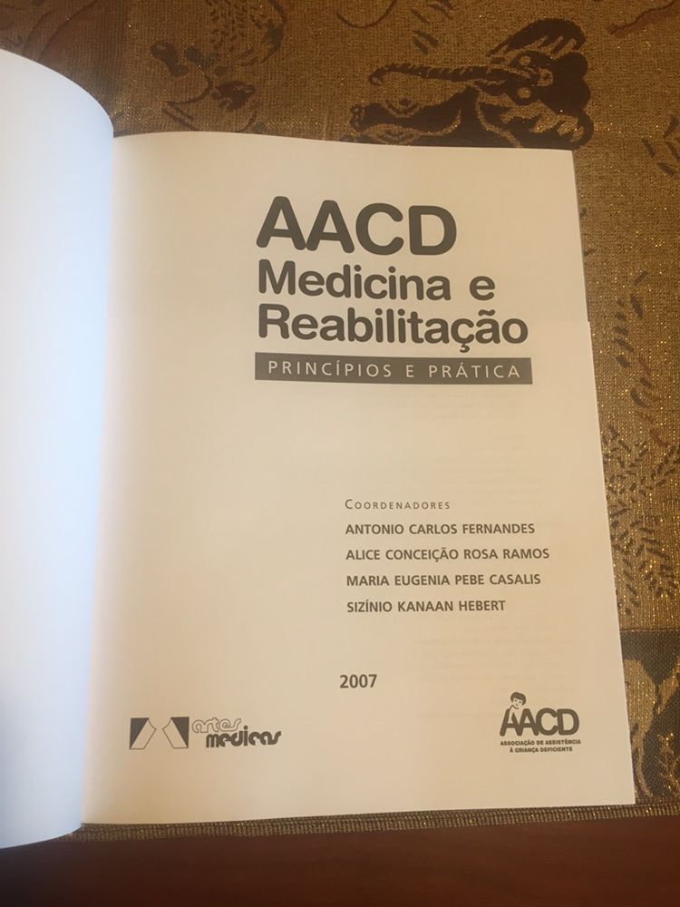 Livro Medicina e Reabilitacao AACD - 2007