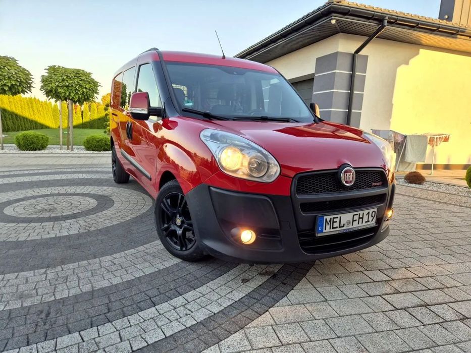 Fiat Doblo  2.0 Diesel, 135KM, Long, 100% Bezwypadkowy, Climatronic, Alufelgi, PDC