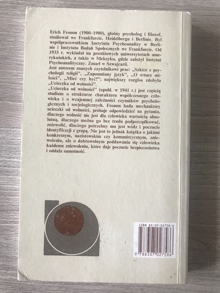 Ucieczka od wolności Fromm
