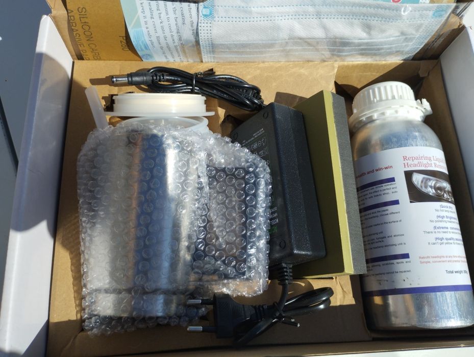 Kit de restauro faróis;ópticas.