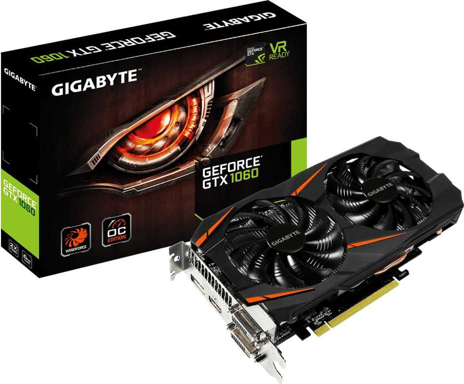 Karta graficzna GigabyteGTX 1060 Windforce OC 6GB GDDR5 (192 Bit)