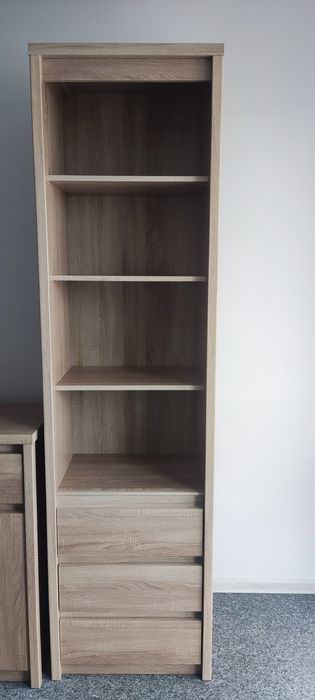 Regał otwarty NORTON dąb Sonoma