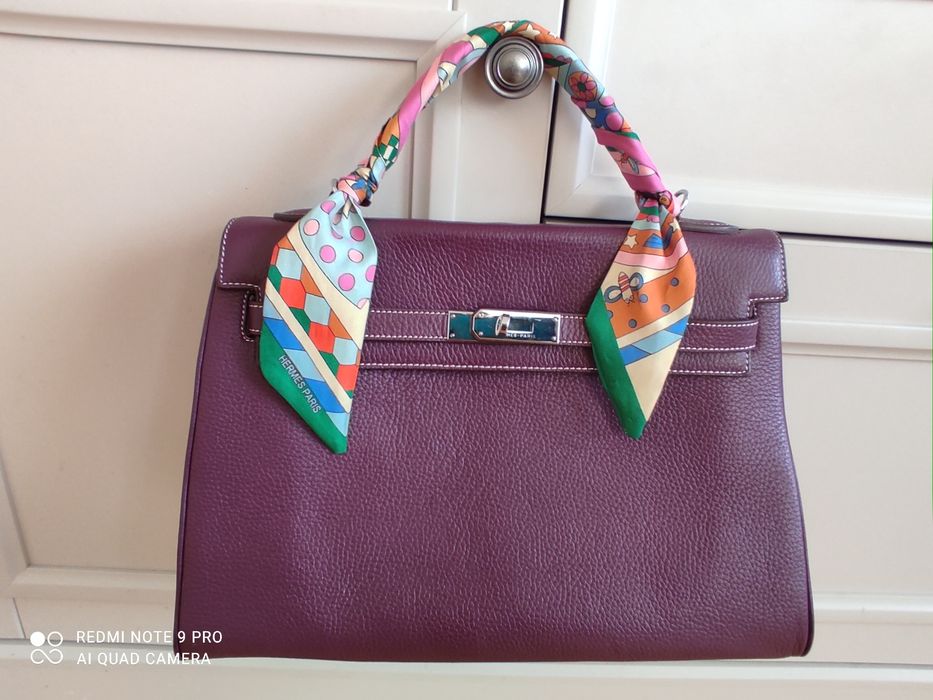 Torebka ze skóry Hermes