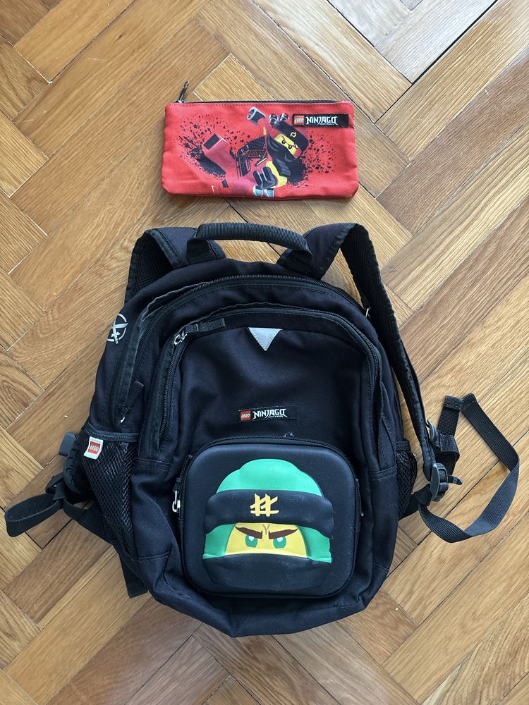 Mochila e estojo Ninjago